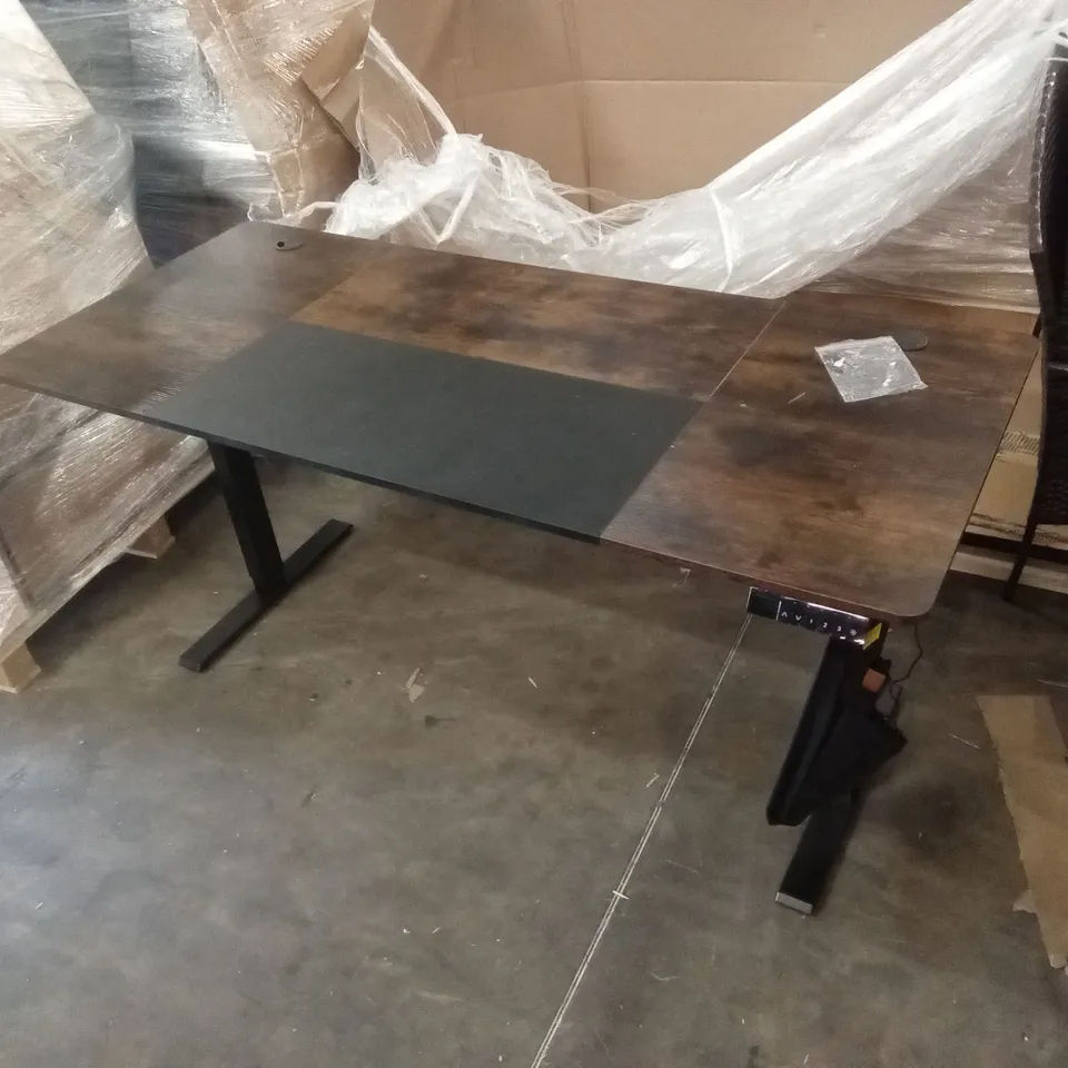 DESIGNER 160cm W HEIGHT ADJUSTABLE RECTANGLE STANDING DESK
