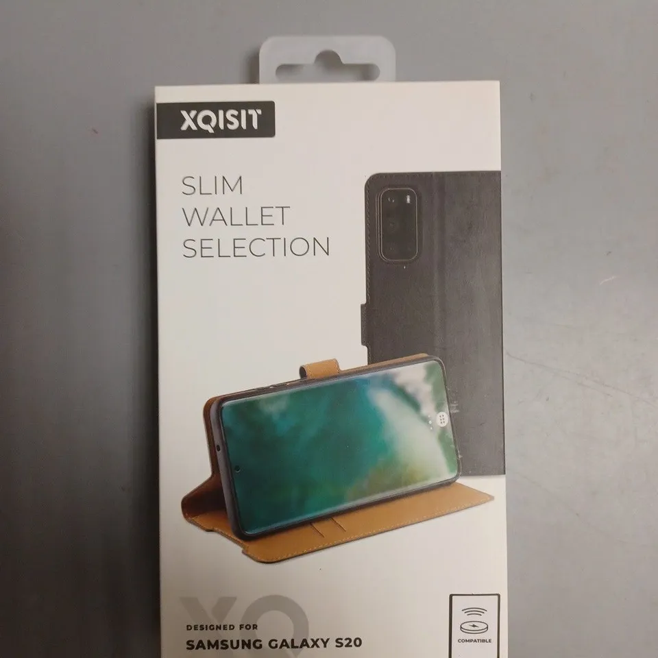APPROXIMATELY 40 BRAND NEW BOXED XQISIT SLIM WALLET SELECTION PROTECTIVE CASES FOR SAMSUNG GALAXY S20