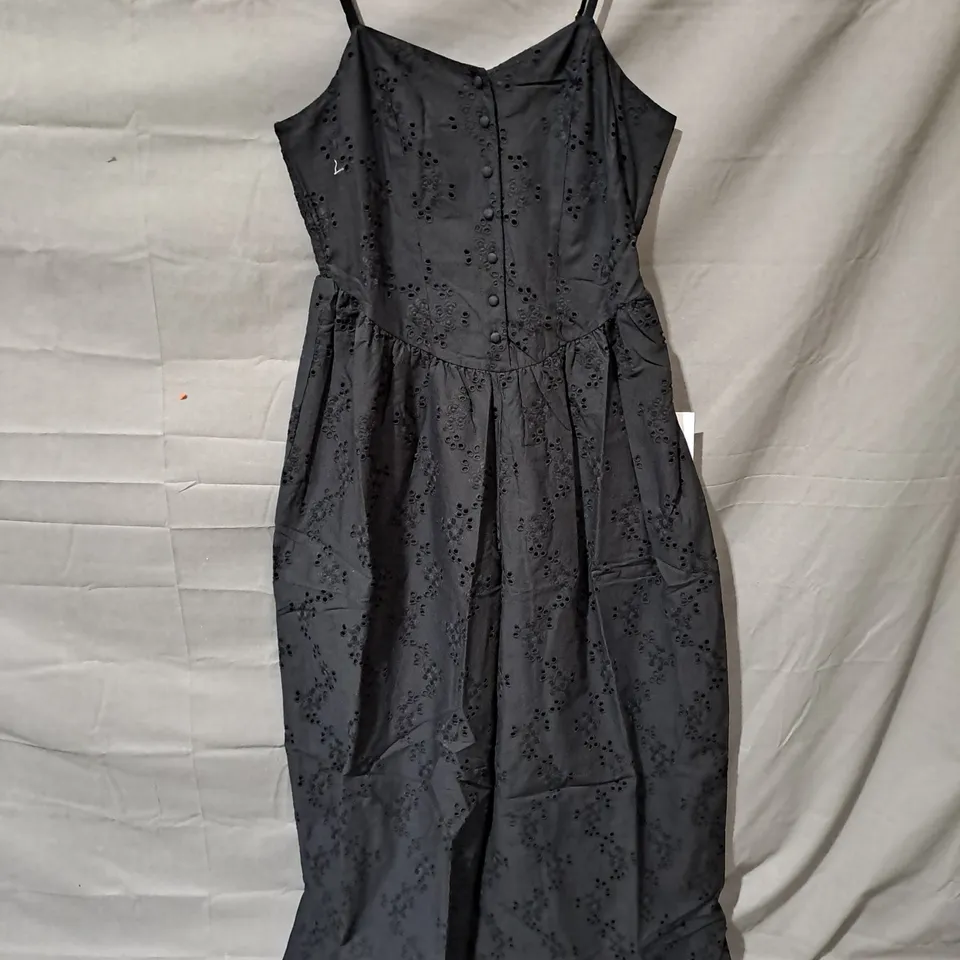 NOBODY'S CHILD TRICIA JUMPSUIT IN BLACK SIZE 10