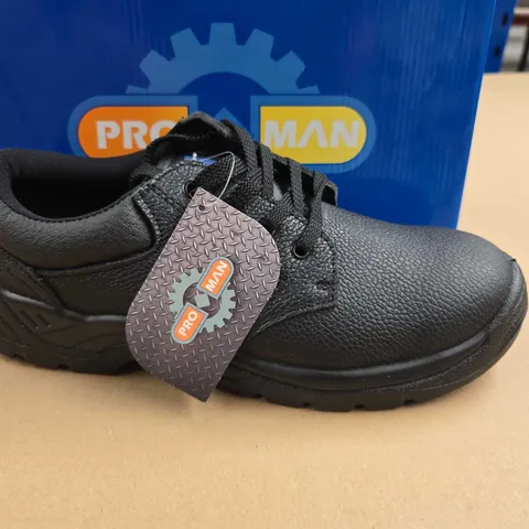 BRAND NEW BOXED PROMAN CHUKKA SAFETY SHOES IN BLACK - UK 10
