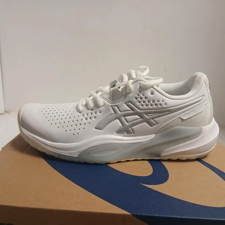 ASICS GEL-CHALLENGER 15 WOMEN'S TRAINING SHOES – WHITE / PURE SILVER UK4 (US 6)