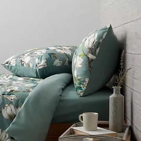 COZEE HOME FLANNELSOFT FLORAL 4 PIECE DUVET SET - FLORAL - DOUBLE