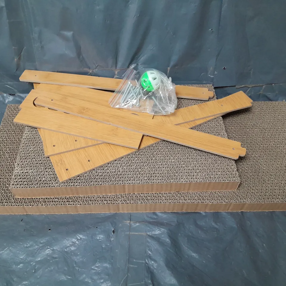 L SHAPED CAT SCRATCHING BOARD