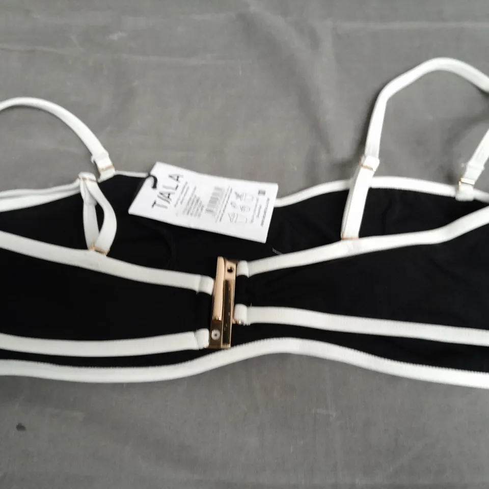 TALA CONTRAST MULTIWAY BANDEAU BIKINI TOP - LARGE