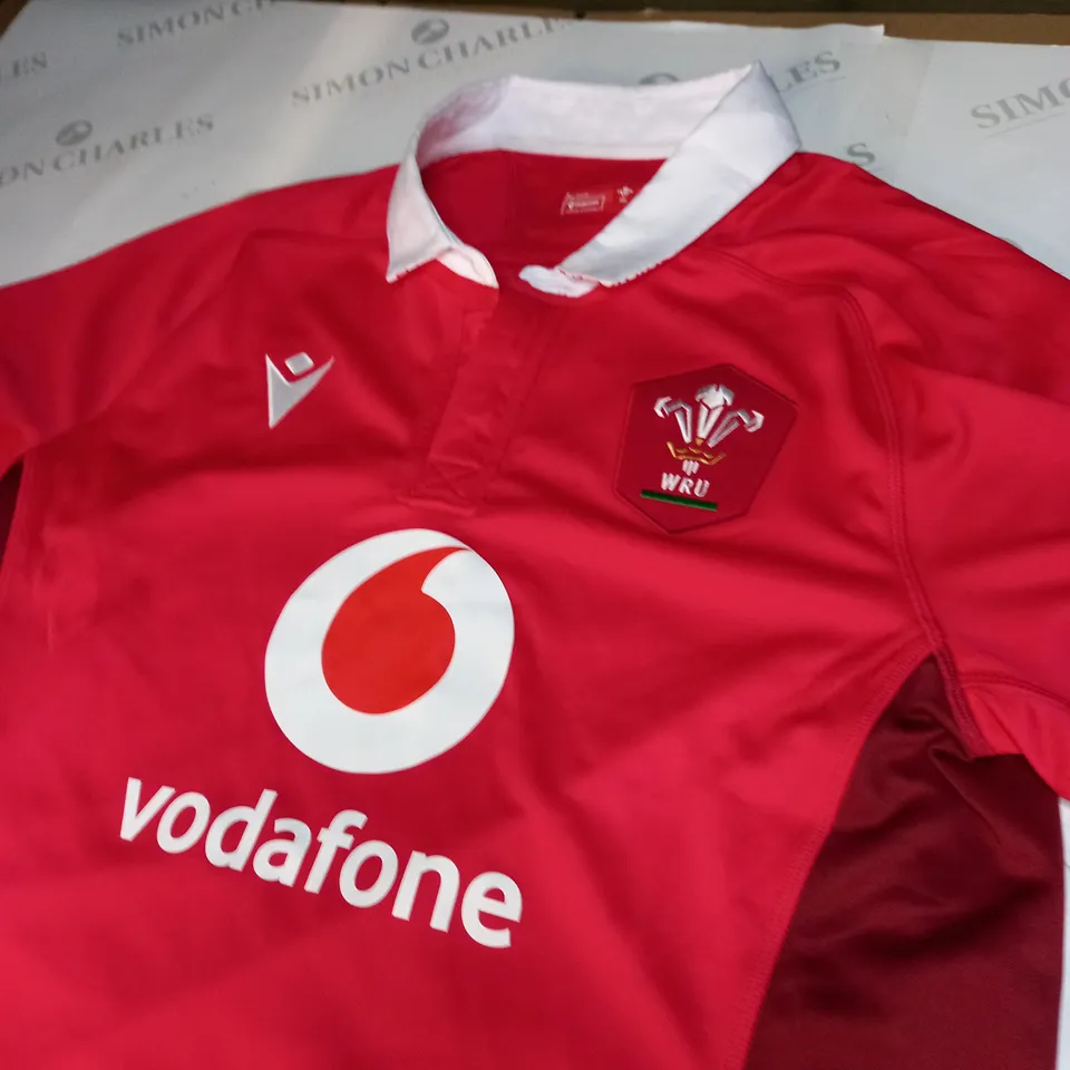 WALES RUGBY HOME SHIRT SIZE S
