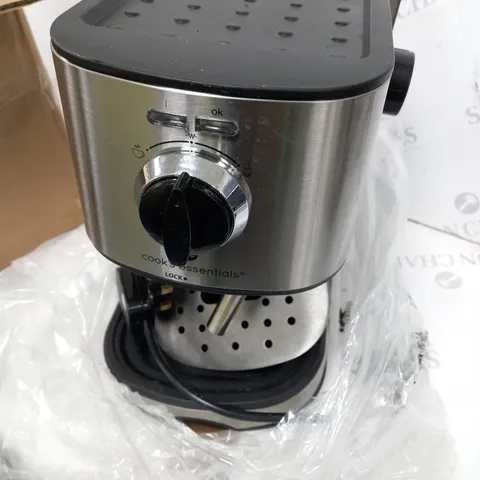 BOXED COOK'S ESSENTIALS PUMP ESPRESSO COFFEE MACHINE