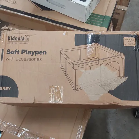 BOXED KIDOOLA SOFT PLAYPEN