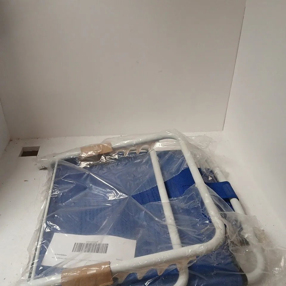 NRS HEALTHCARE ADJUSTABLE ANGLE BACK REST, BLUE – NEW IN PACKAGING