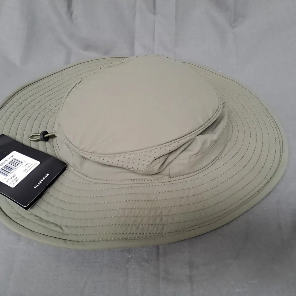 TILLEY DUNES HAT IN OLIVE SIZE L/XL