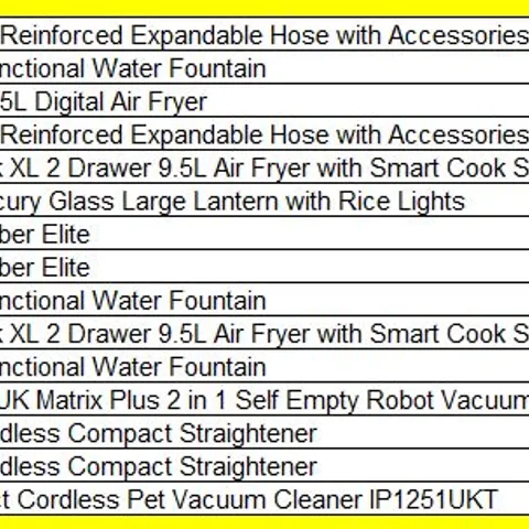PALLET OF APPROXIMATELY 15 ASSORTED HOUSEHOLD AND GARDEN PRODUCTS TO INCLUDE;