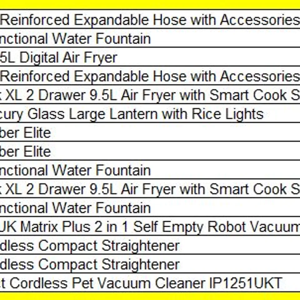PALLET OF APPROXIMATELY 15 ASSORTED HOUSEHOLD AND GARDEN PRODUCTS TO INCLUDE;