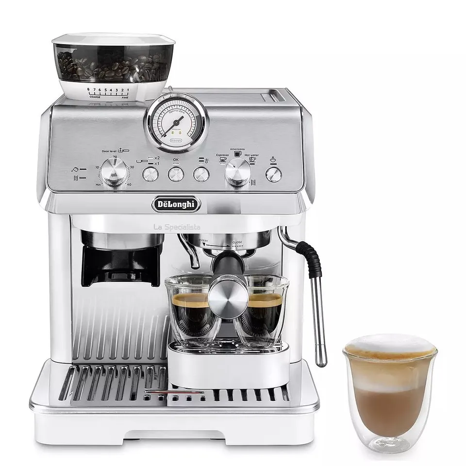 BOXED DELONGHI EC9155.W MANUAL PUMP COFFEE MACHINE RRP £529.99
