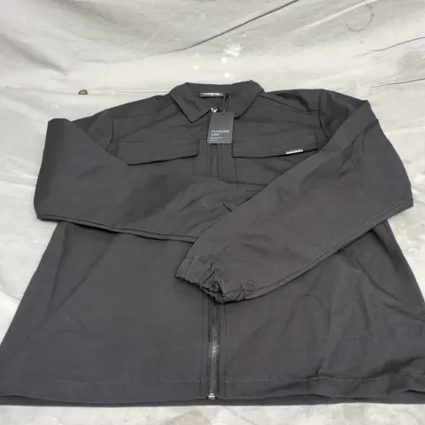 CLOSURE LONDON SMART UTILITY OVERSHIRT β BLACK, MENβS SIZE M
