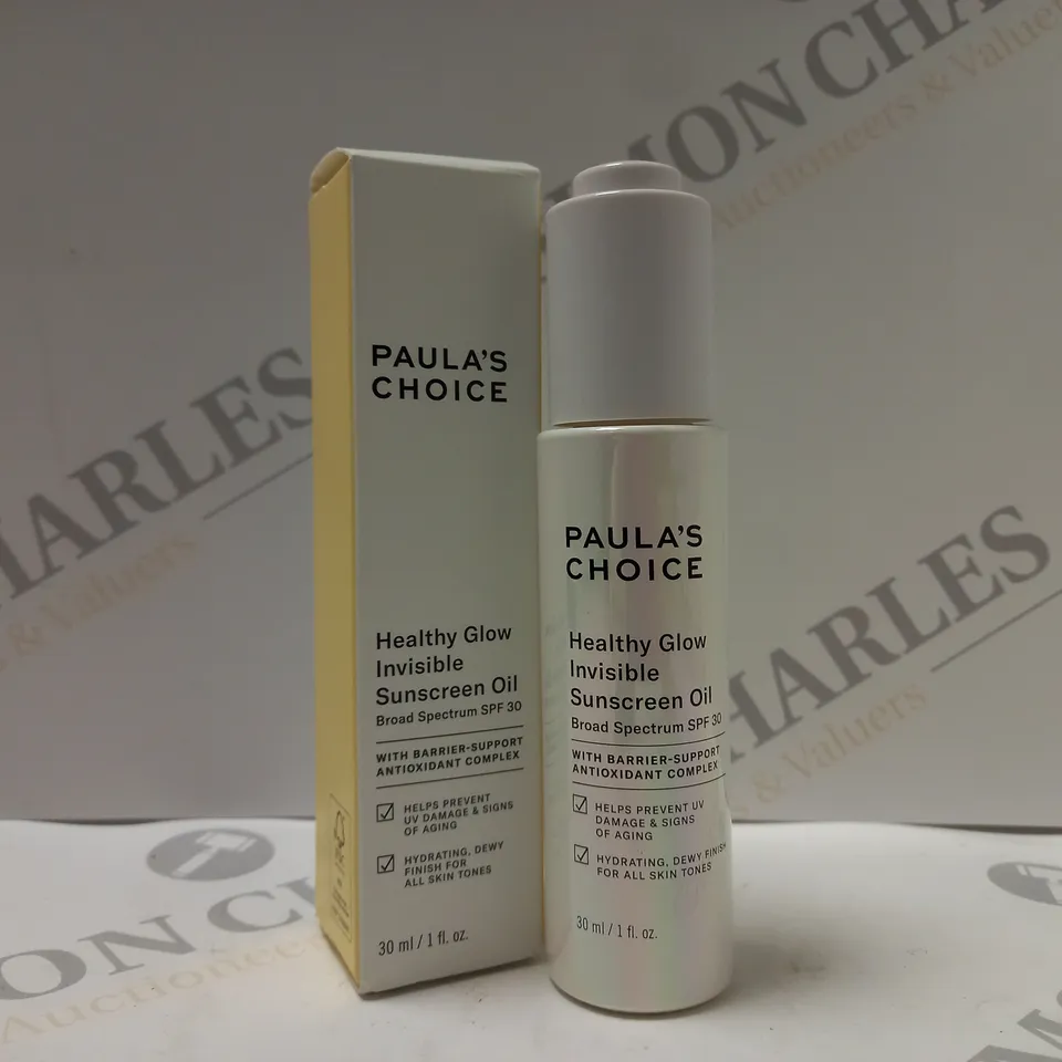 PAULA'S CHOICE HEALTHY GLOW INVISBLE SUNSCREEN OIL 30ML