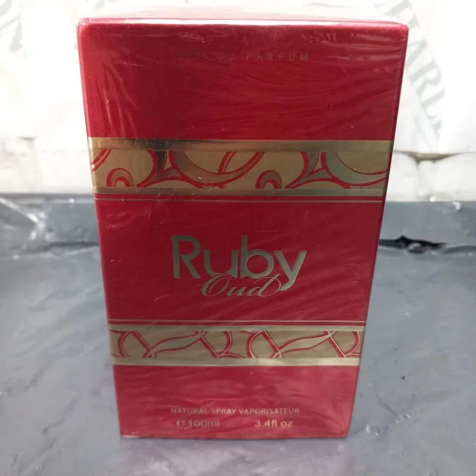BOXED SEALED RUBY OUD EAU DE PARFUM - 100ML
