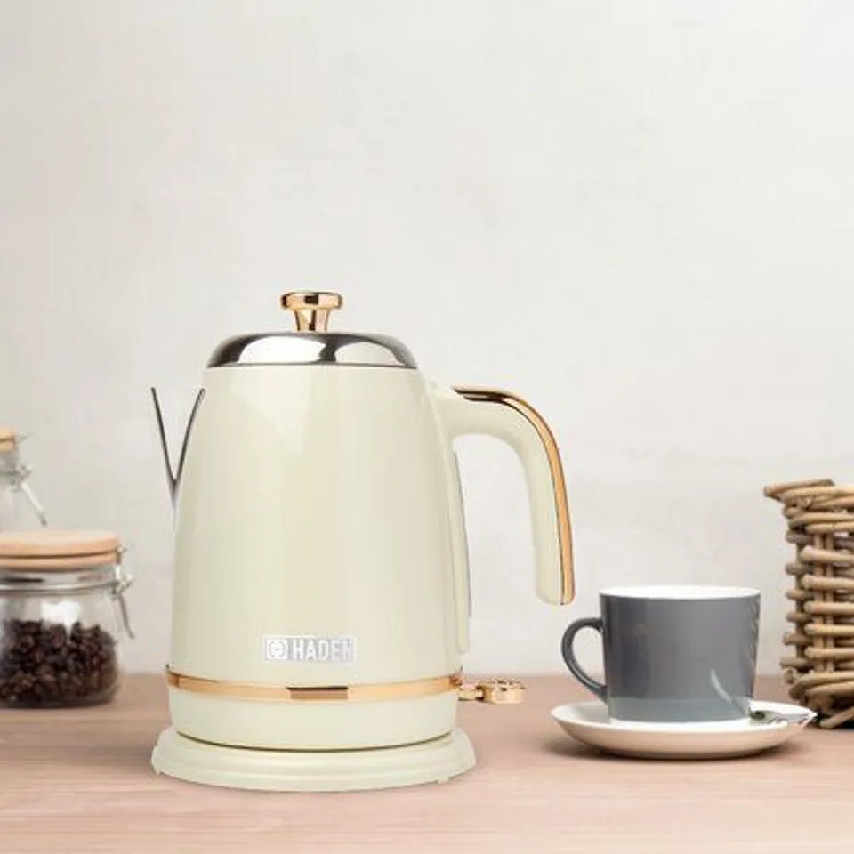 SALCOMBE 1.7L STAINLESS STEEL ELECTRIC KETTLE
