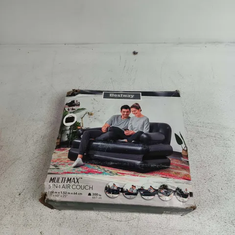 BESTWAY MULTI-MAX 5-IN-1 AIR COUCH – INFLATABLE SOFA (BOXED)