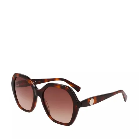 LONGCHAMP MODIFIED RECTANGLE ACETATE SUNGLASSES
