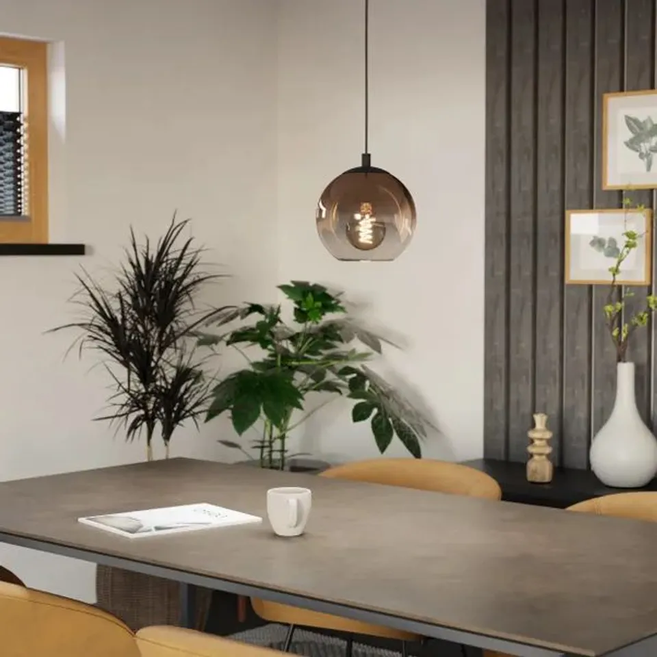 BOXED EGLO ARISCANI 1 OMBRE PENDANT LIGHT