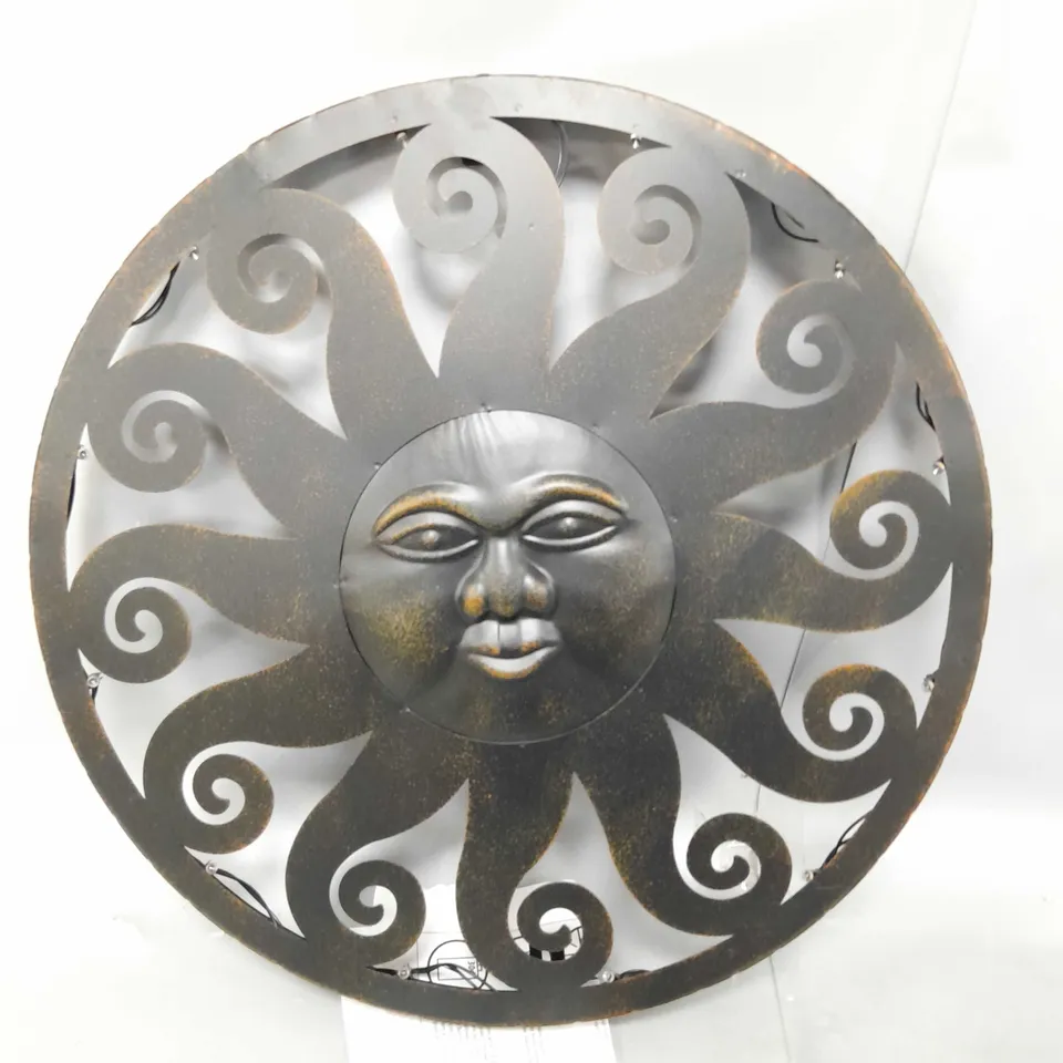 IN LIT WALL DECOR - CELESTIAL SUN  RRP £29.99