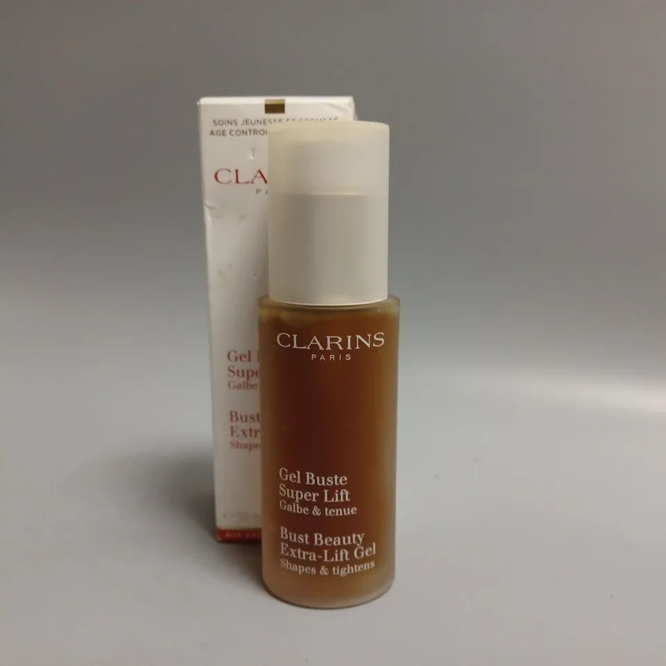 BOXED CLARINS BUSTY BEAUTY EXTRA-LIFT GEL 50ML 
