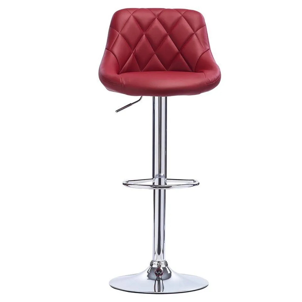 BOXED HEIGHT ADJUSTABLE SWIVEL BAR STOOL