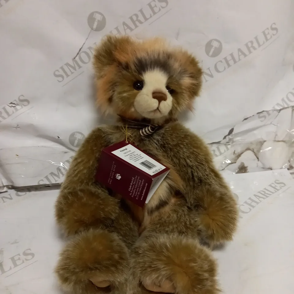 CHARLIE BEARS - KAYLEIGH | 2021 PLUSH TEDDY BEAR 