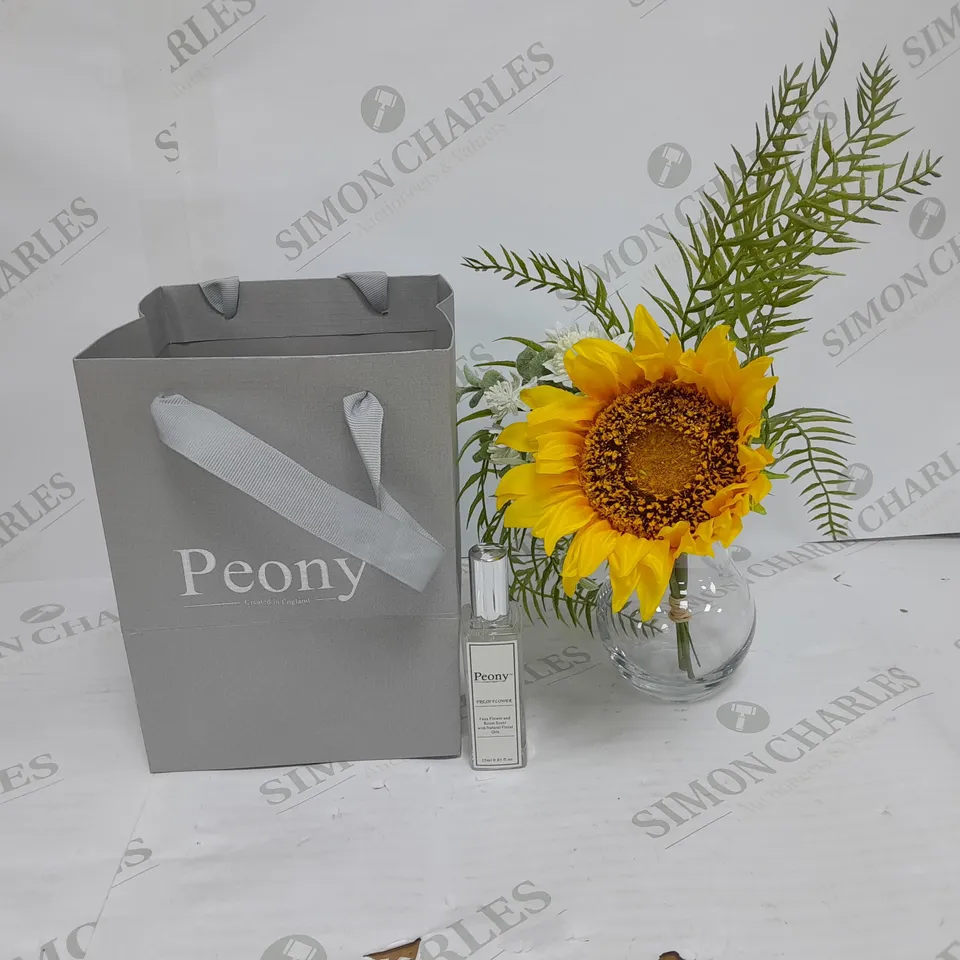 PEONY PLANT AND ROOM SCENT
