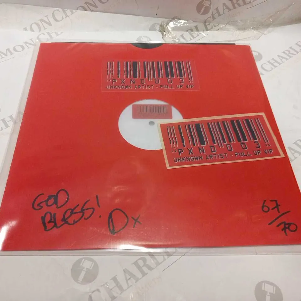 UNKNOWN ARTIST - PULL UP (VIP) (PXND003) NUMBERED 67 OF 70