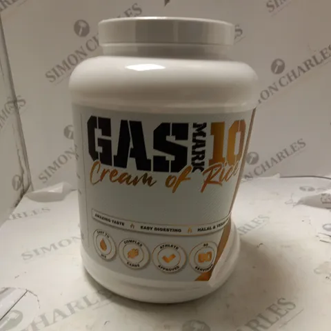 SEALED GAS MARK 10 CREAM OF RICE FOOD SUPPLEMENT IN WHITE CHOCOLATE - 2KG