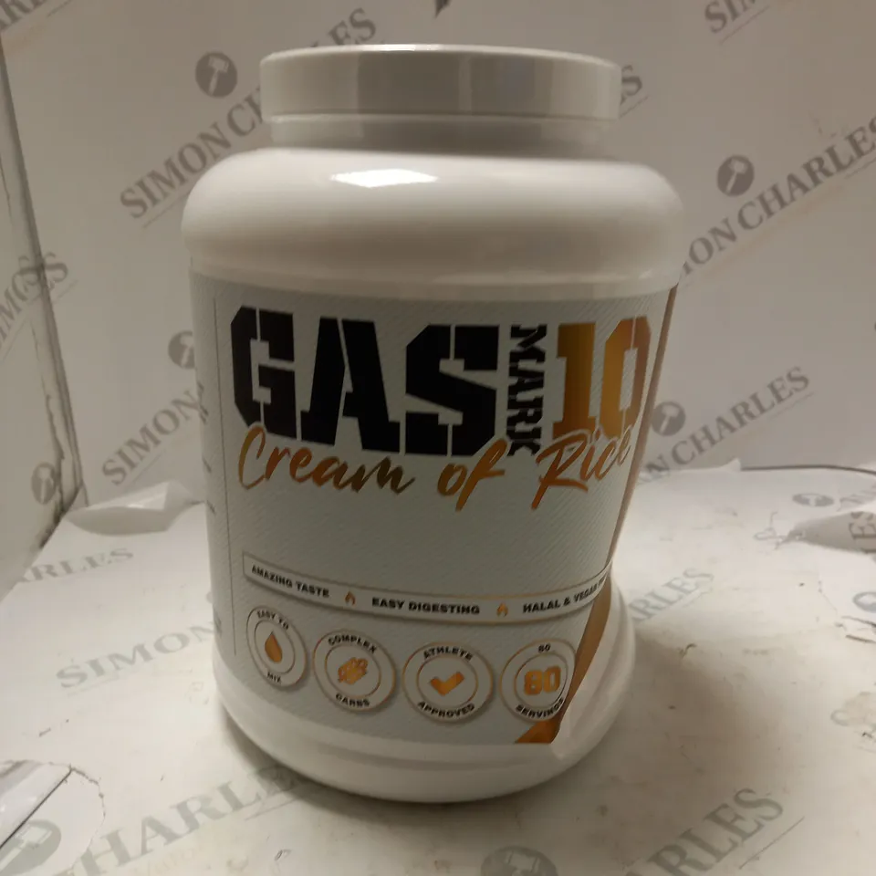 SEALED GAS MARK 10 CREAM OF RICE FOOD SUPPLEMENT IN WHITE CHOCOLATE - 2KG