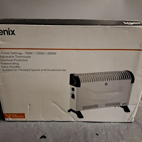 IGENIX 2KW CONVECTOR HEATER - WHITE