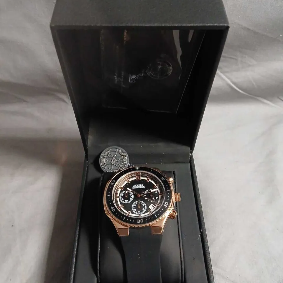 BOXED VICKERS ARMSTRONG LIMITED EDITION HAND-ASSEMBLED AEROMARK QUARTZ