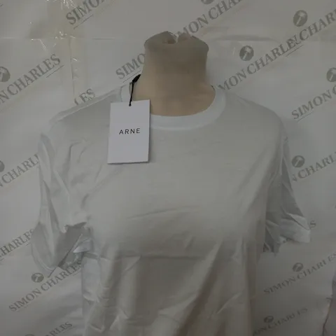 ARNE MERCERISED T-SHIRT SIZE S