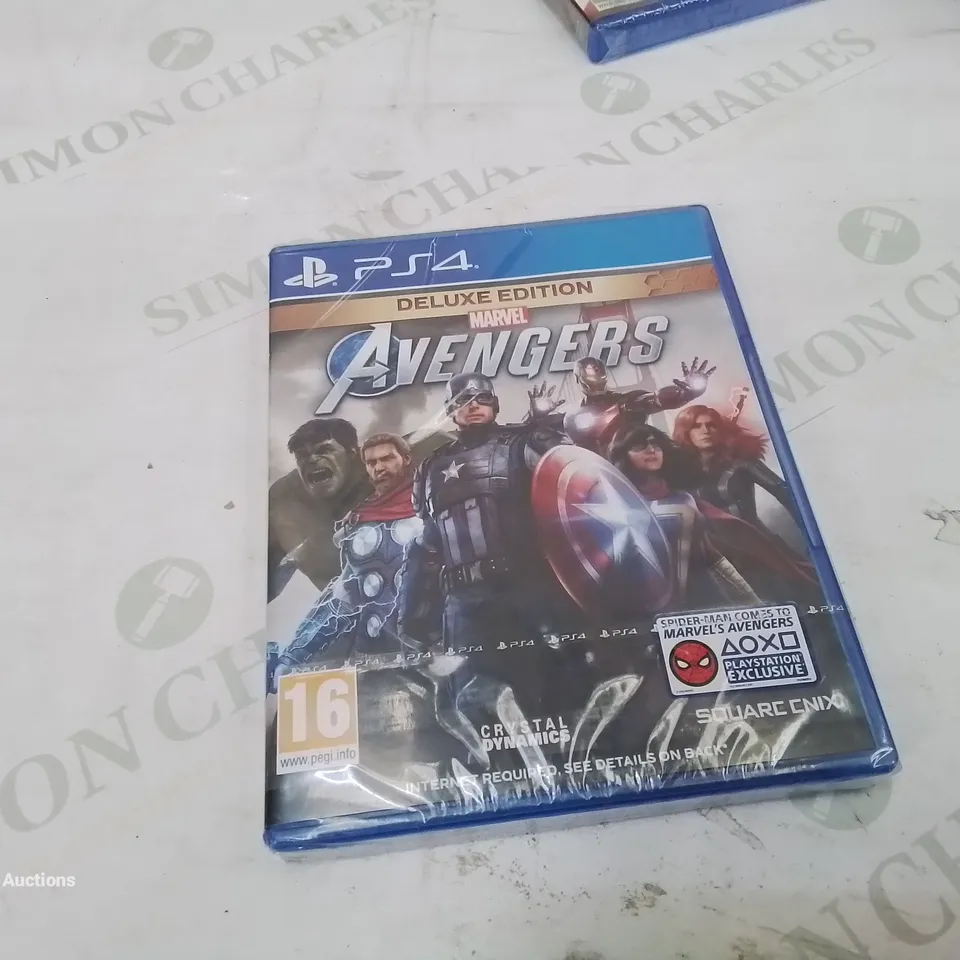 BOXED AND SEALED MARVEL AVENGERS PS4 GAME