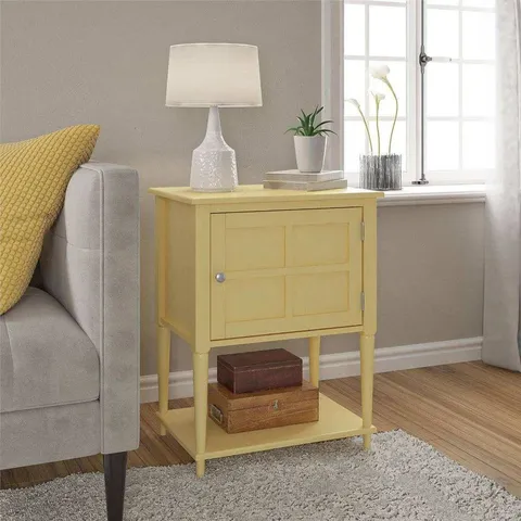 BOXED FAIRMONT ACCENT TABLE IN OFF WHITE BY DOREL