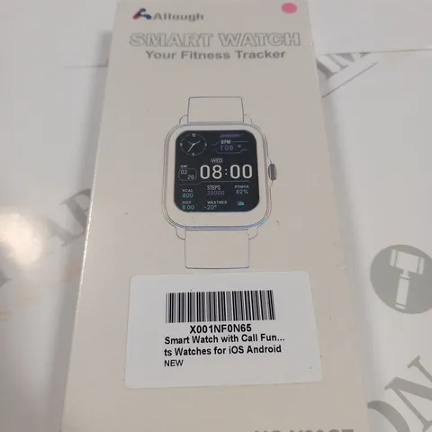 BOXED AND SEALED ALLOUGH SMART WATCH