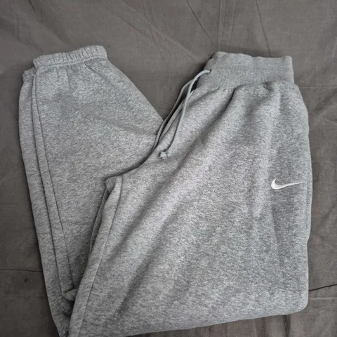 NIKE CUFFED BOTTOM JOGGERS IN GREY - SMALL