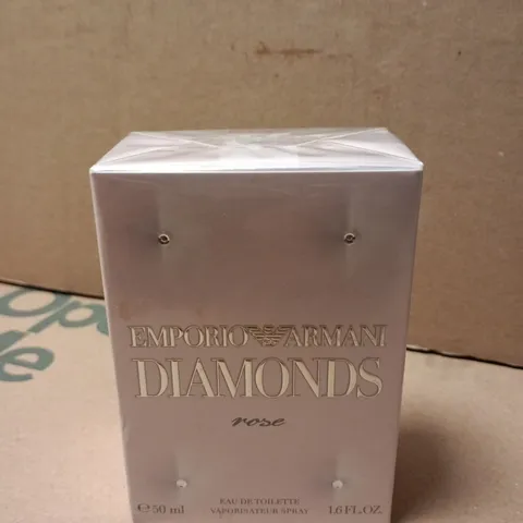 BOXED AND SEALED EMPORIO ARMANI DIAMONDS ROSE EAU DE TOILETTE 50ML