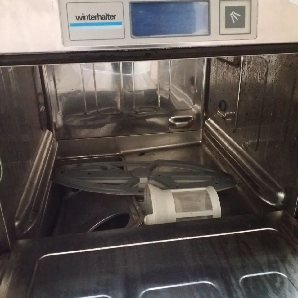 WINTERHALTER COMMERCIAL DISHWASHER – STAINLESS STEEL
