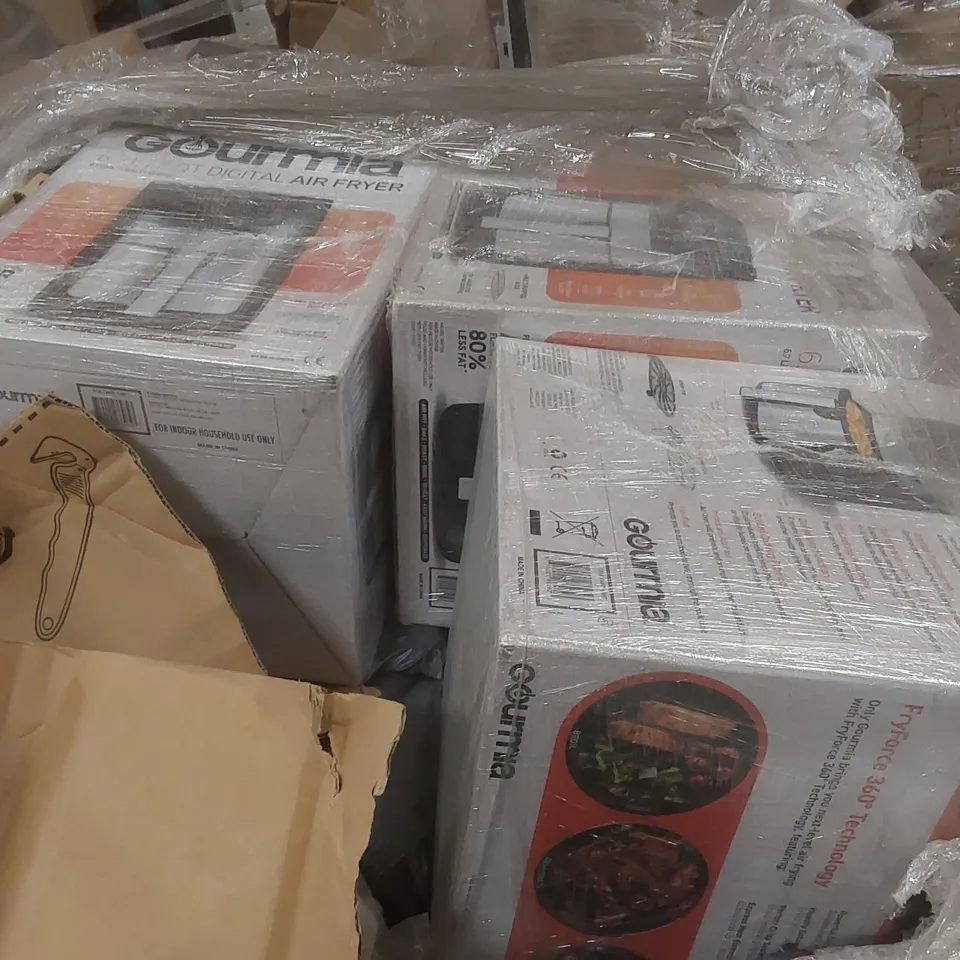PALLET TO CONTAINING A VERY LARGE QUANTITY OF ASSORTED ITEMS INCLUDING: AIR FRYERS, HOT WATER BOTTLES, EASTER EGG HUNT KIT AND DECORATIONS ECT