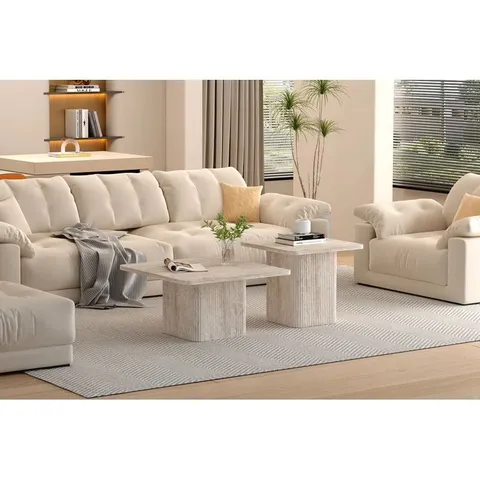 BOXED AUGURIO COFFEE TABLE (2 BOXES)