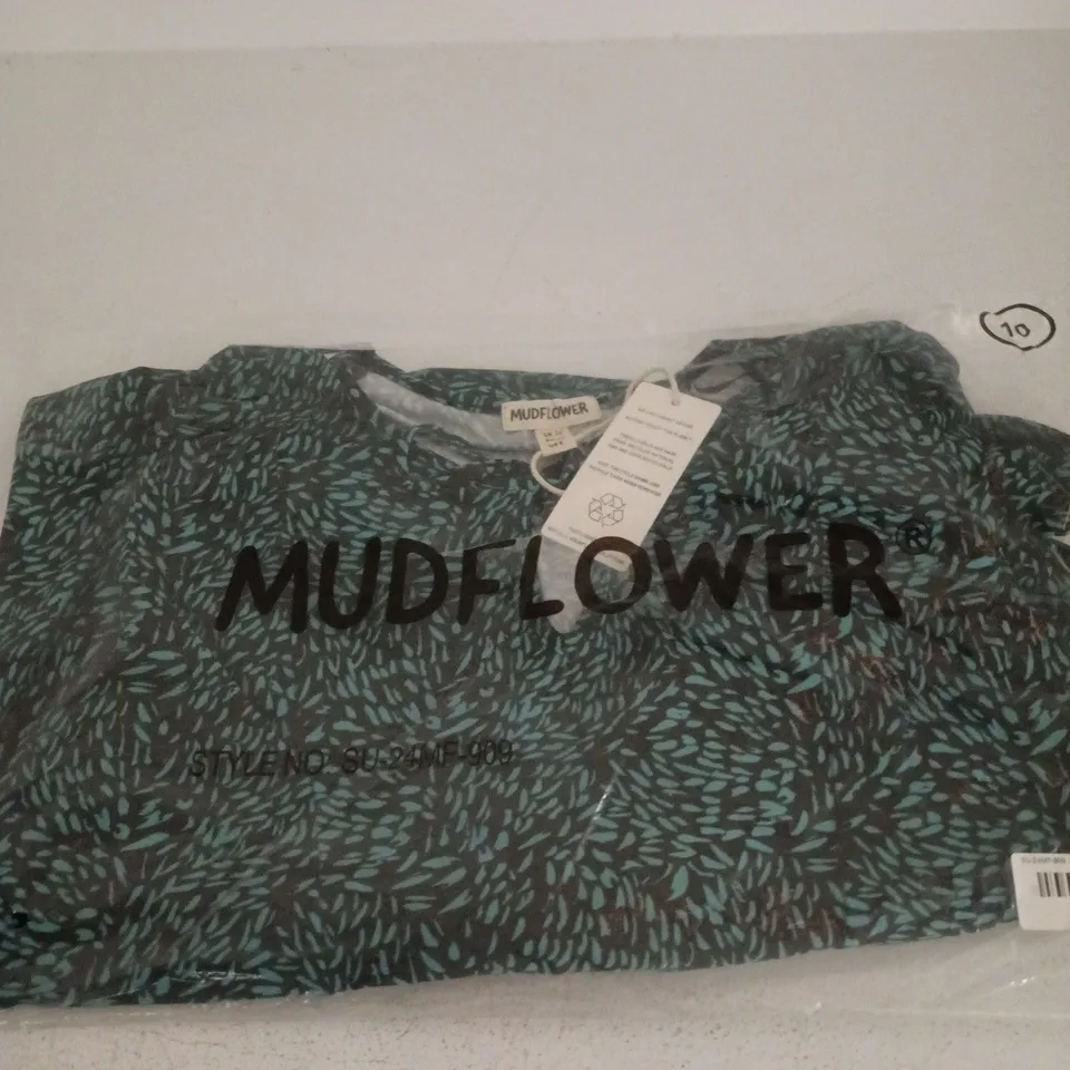 MUDFLOWER WOMEN'S PATTERNED TOP - UK SIZE 10