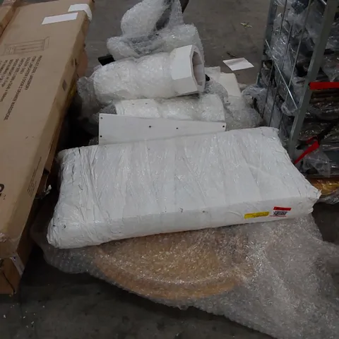 PALLET TO CONTAIN ASSORTED DINING TABLE PARTS