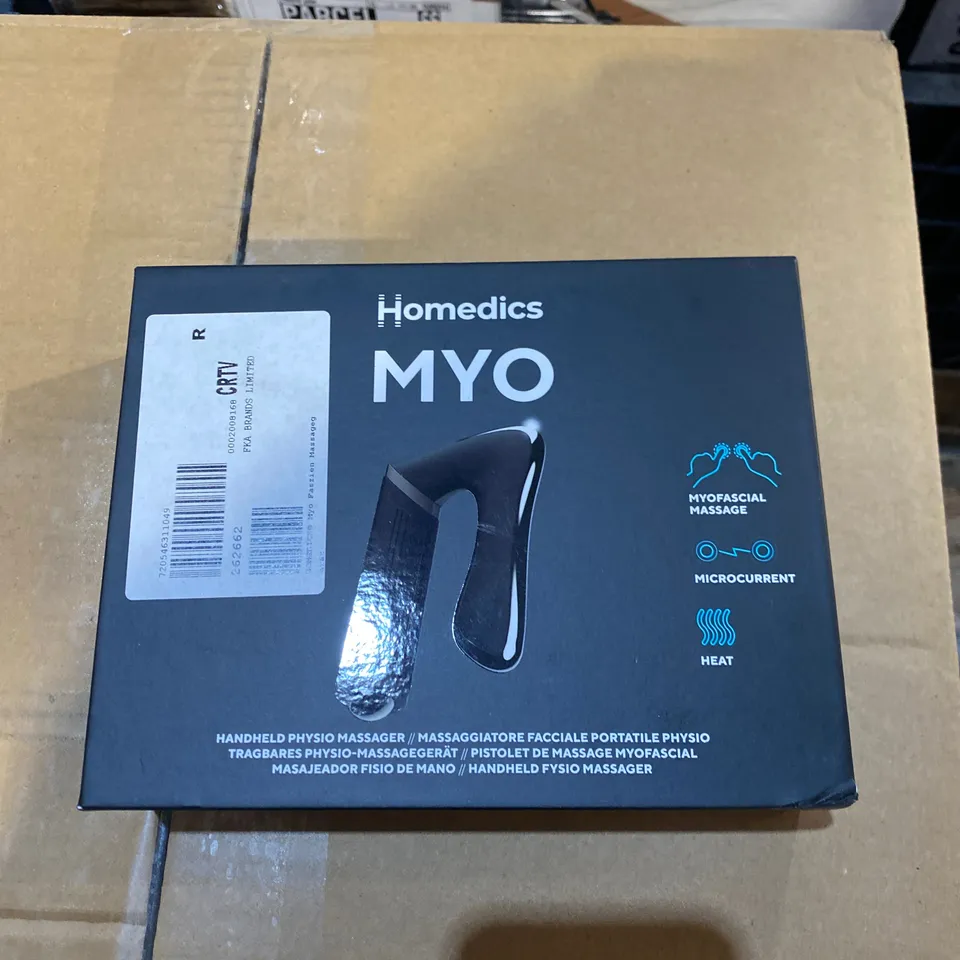 BOXED HOMEDICS MYO HANDHELD PHYSIO MASSAGER 