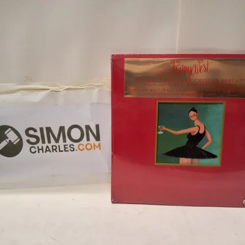 KANYE WEST – MY BEAUTIFUL DARK TWISTED FANTASY LP (RED GATEFOLD, SEALED)