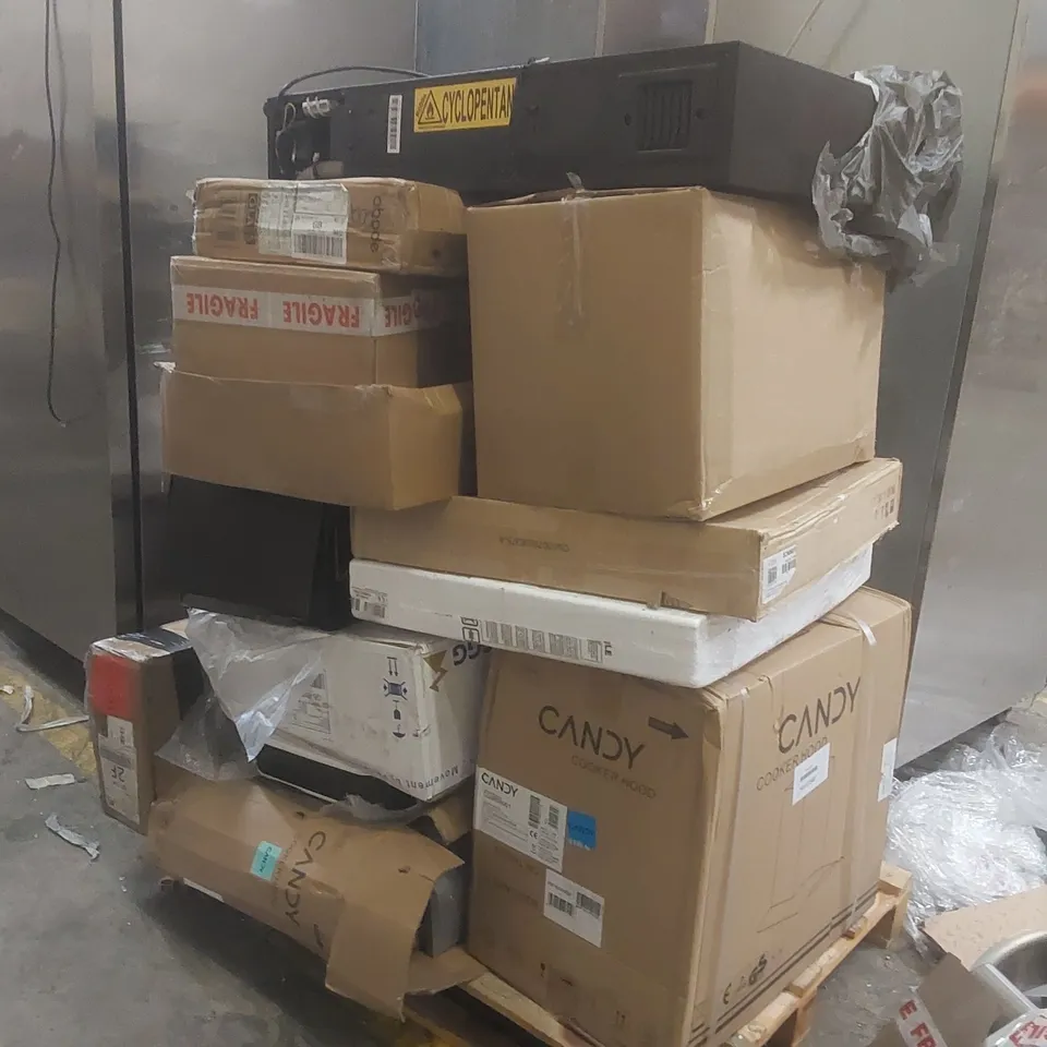 PALLET CONTAINING A LARGE QUANTITY OF ITEMS INCLUDING: APPLIANCE PARTS ECT