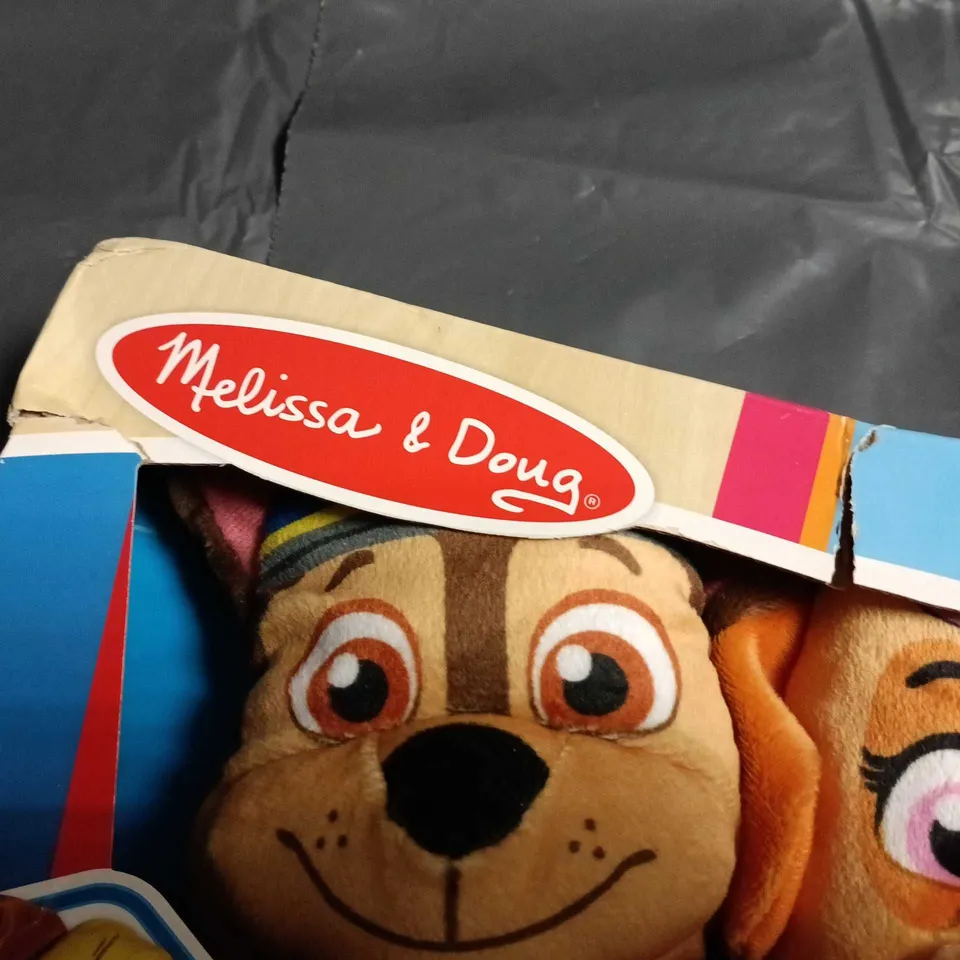 MELISSA & DOUG PAW PATROL HAND PUPPETS – 8 PIECES PLUSH DOGS