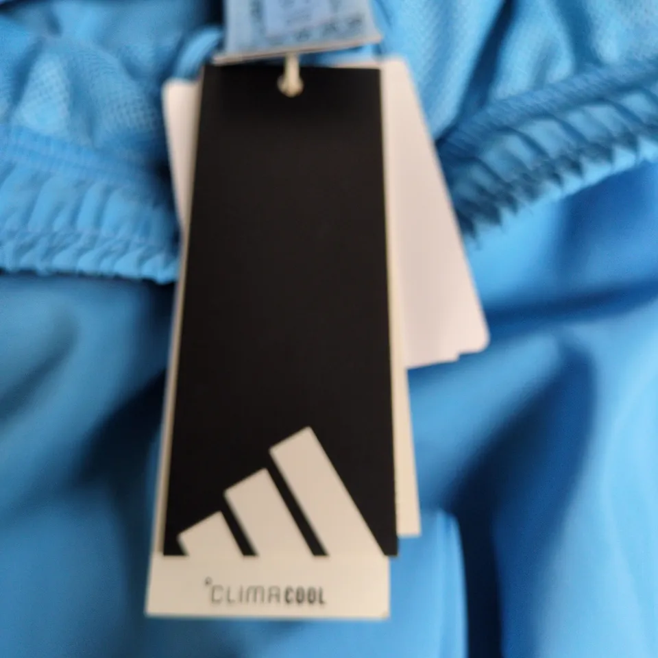 ADIDAS CLIMACOOL SHORTS – LIGHT BLUE, UK S (MEN'S)