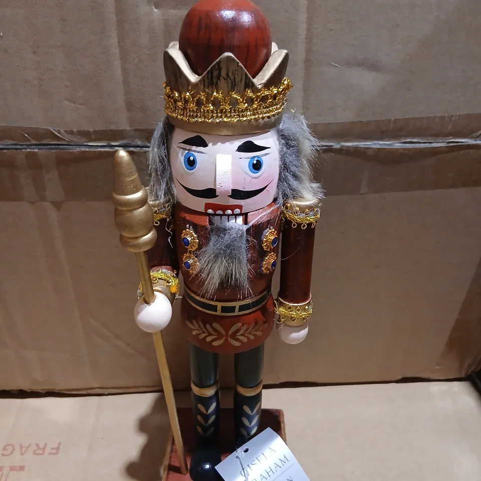 SIX GISELA GRAHAM LONDON NUTCRACKER SOLDIER FIGURINE
